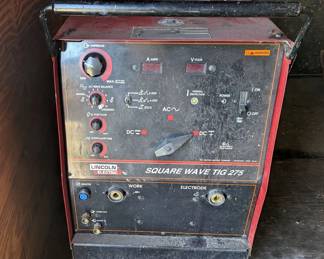 Lincoln Electric Square Wave Tig 275 Welder, Serial Number 5573, Powers On