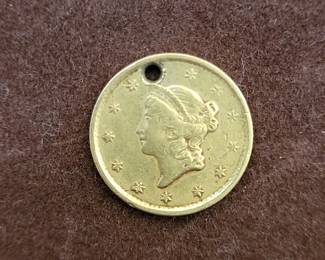 Winderful 1 dollar us gold coin.  