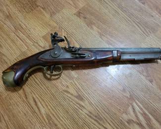 Black powder musket pistol.
