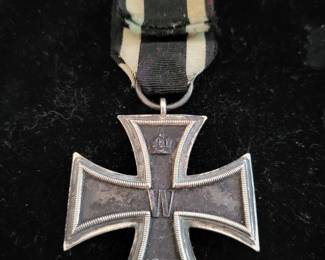 Sterling silver 1914 german Iron cross. 