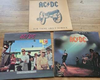 More rock and roll vinyl records 