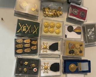 Military medals 