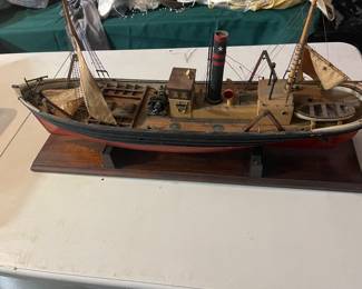 Vintage ship model 