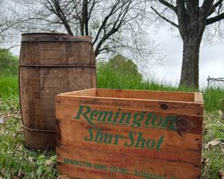 Remington Box and Nail Keg