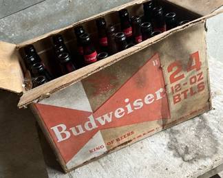 Budweiser Box with Contents