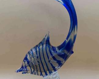 Art Glass Dolphin