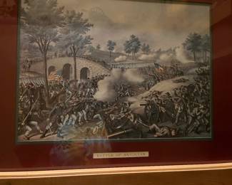 Picture of the Battle of Antietam