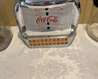 Coca Cola cookie jar
$15