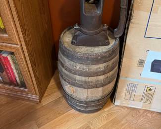 Wine barrel $48
Water pump has sold