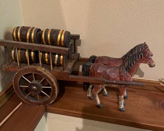 Horse drawn carriage 
$20