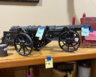 Cast Iron Cannons
$150 each