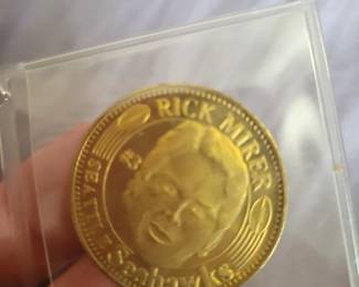 Rick Mirer coin $2