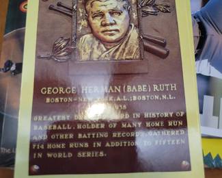 Babe Ruth postcard $2