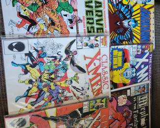 lot of 5 comics $10