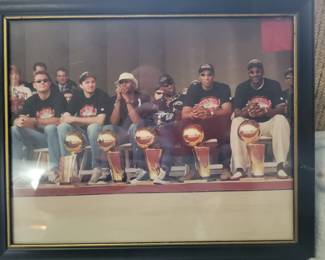 Chicago Bulls Championship Framed photo $15
