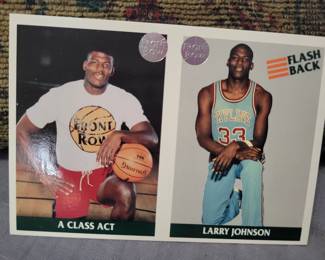 2 ct Larry Johnson cards $2