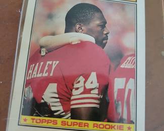 Charles Haley rookie card $5