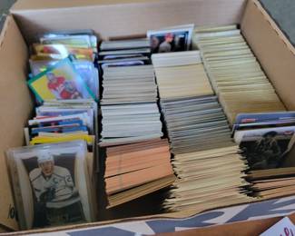 box of miscellaneous cards with stars included $20