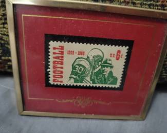 Collectible football stamp $15