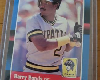 1988 Barry Bonds, possible 10 grade $5