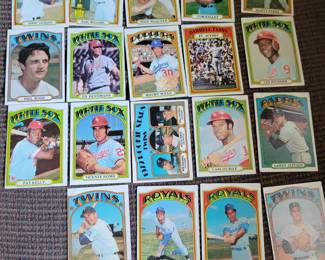 Lot of 1972 Topps commons cards $5