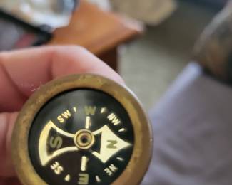 Brass compass more pictures if requested $20