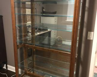 Large Lighted Display Case 