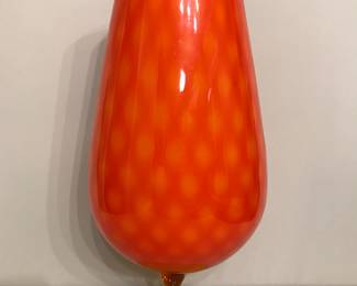 Large Mid-Century Glass Vase