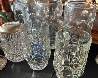 Large Glass Beer Glasses