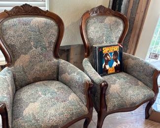 Vintage Upholstered Chairs