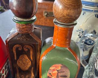 Leather Decanters