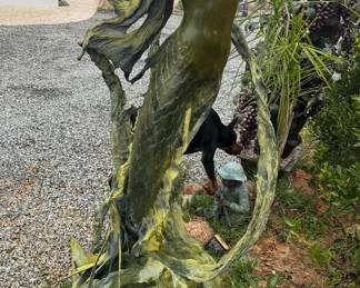 Life size bronze mermaid fountain 