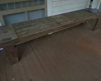 Porch Bench