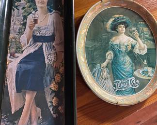 Vintage Coca Cola Trays