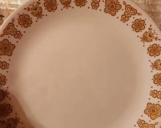 Corelle Butterfly Gold Vintage dishes