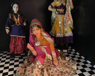 Traditional Indian figurines