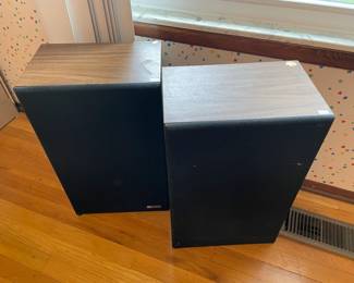 Vtg. Fisher speaker pair