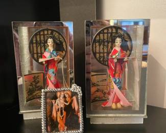 Cased Asian dolls