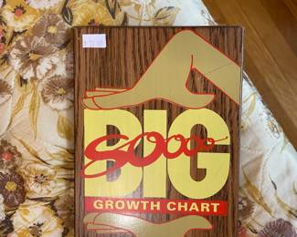 Growth Chart Picture Frame