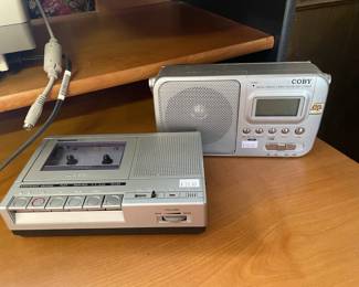 Norwood XLP-3000 cassette, Coby radio CX-39