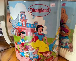 Walt Disney World metal garbage cans