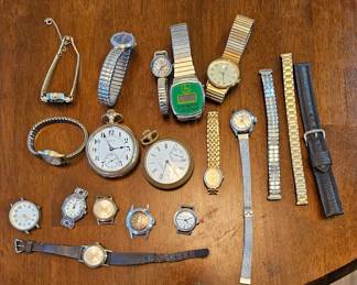 Old Watches, Elgin Pocket Watches