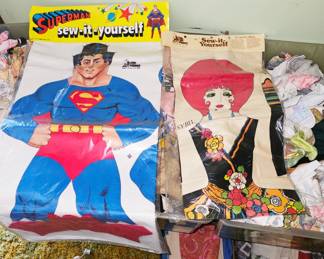- Large collection of Sew-It-Yourself pillows (Some completed and some not completed) by "The Toy Works" that was located in Middle Falls, NY.&nbsp; Owner had been a long-time employee of "The Toy Works".