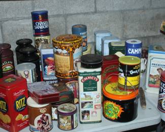 Collectible Tin Boxes and Tin Canisters