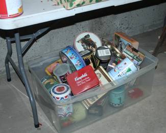 Collectible Tin Boxes and Tin Canisters