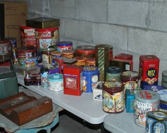 Collectible Tin Boxes and Tin Canisters