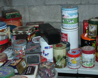 Collectible Tin Boxes and Tin Canisters