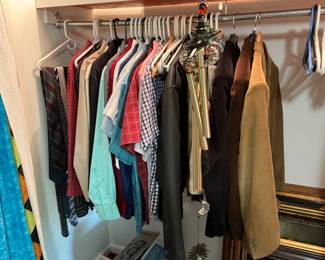 Bedroom - men’s clothing, suits & sport jackets