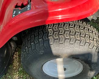 Yard Machines red riding mower