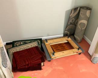 Bedroom closet - area rugs
